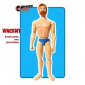 PREORDER VINCENT red bearded (Nude figure)