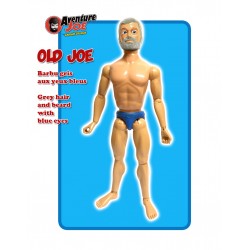 Old Joe (barbu gris, mannequin nu)