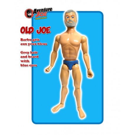 Old Joe (Grey bearded, nude figure)