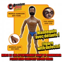 SAM barbu brun (Mannequin avec défauts) 