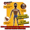 SAM barbu brun (Mannequin avec défauts) 