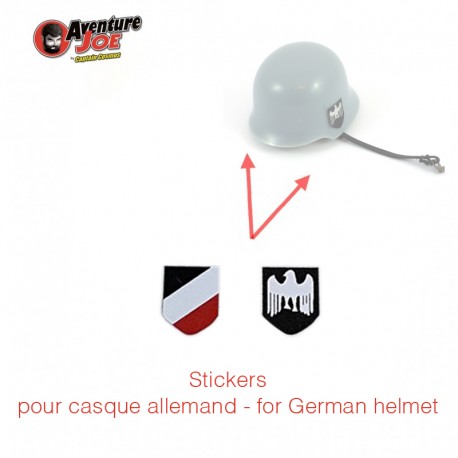 Stickers for German Helmet
