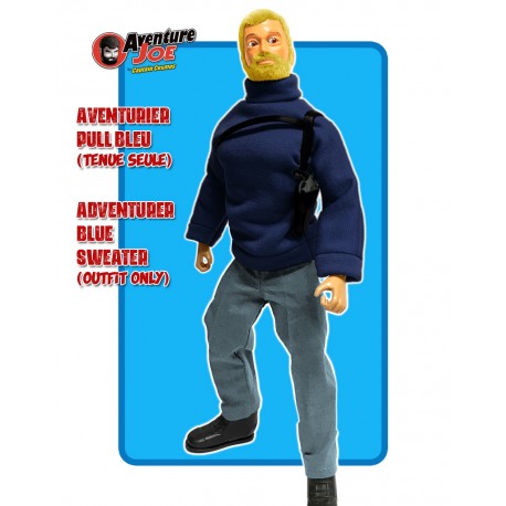 Adventurer outfit, blue sweater (outfit only) 