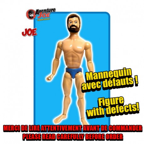 JOE yeux marron (Mannequin avec défauts) 