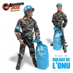 PRECOMMANDE Tenue de soldat de l'ONU Aventure Joe