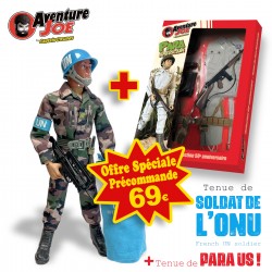 PREORDER: OFFER French U.N. soldier outfit + Boxed 50th anniversary US paratrooper outfit