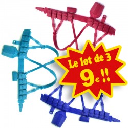 Lot de 3 Brelages