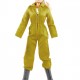 Girl's green jumpsuit