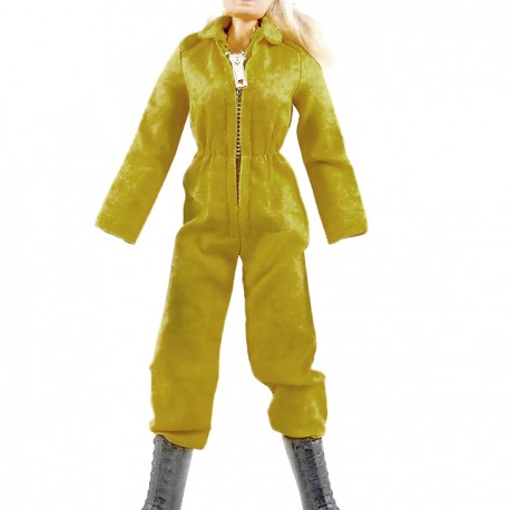 Girl's green jumpsuit