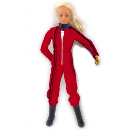 Tenue de ski rouge pour fille