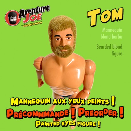 PRECOMMANDE TOM yeux peints (Mannequin nu)