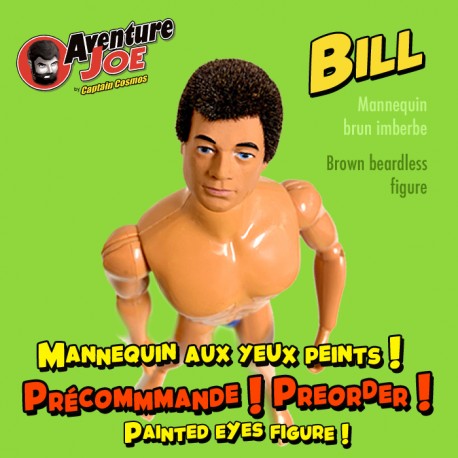 PREORDER BILL painted eyes (Nude figure)