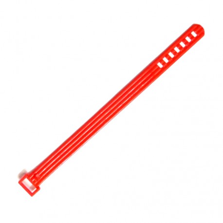 Red plastic belt